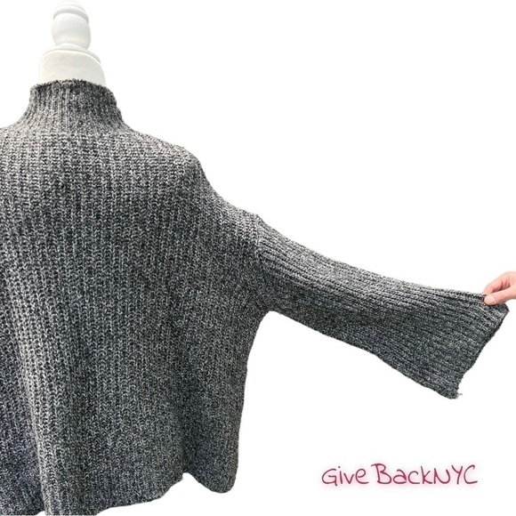 Vintage T.U Oversized Knit Sweater in Gray Size XL - Picture 3 of 6